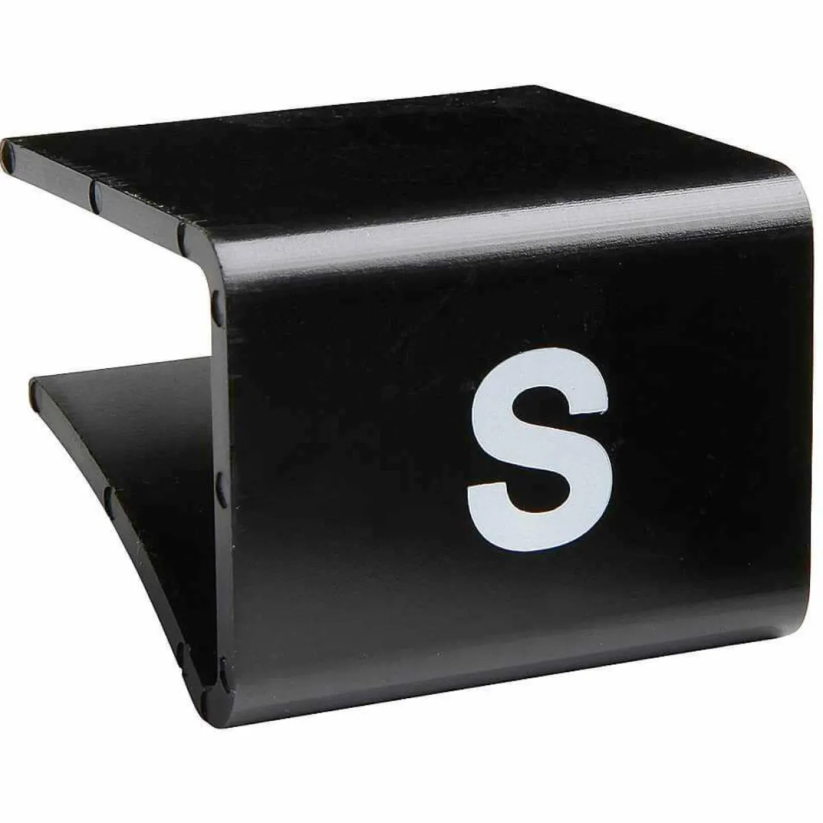 DecoWoerner e Regalbodenaufstecker Größe S schwarz