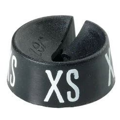 Best DecoWoerner er Größenreiter Mit Konfektionsgrößen XS schwarz