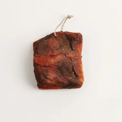 Outlet DecoWoerner Schwarzgeräuchertes, Lebensmittel-Attrappe 15 Cm rot