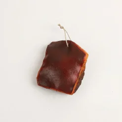 Outlet DecoWoerner Schwarzgeräuchertes, Lebensmittel-Attrappe 15 Cm rot