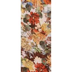 Best DecoWoerner Schwer Entflammbarer Stoffbanner "Herbstblumen" Aus Fahnenstoff 75 X 180 Cm mehrfarbig