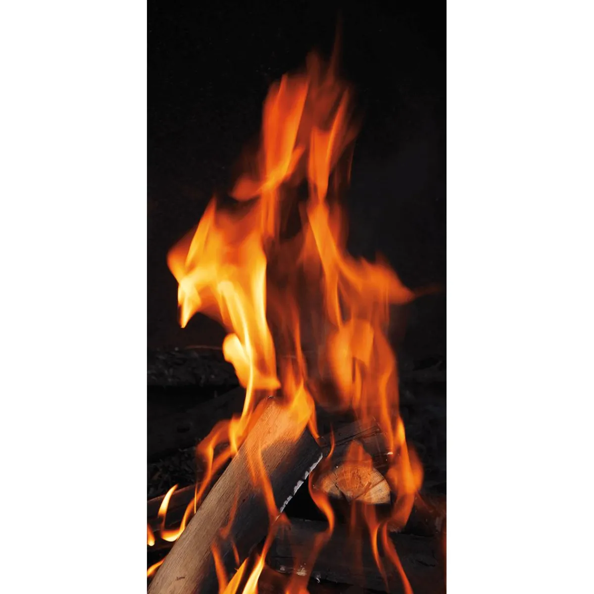 Discount DecoWoerner Schwer Entflammbarer Stoffbanner "Feuer" Aus Fahnenstoff 100 X 200 Cm rot
