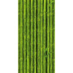 Sale DecoWoerner Schwer Entflammbarer Stoffbanner „e Bambusstangen“ Aus Fahnenstoff 100 X 200 Cm grün