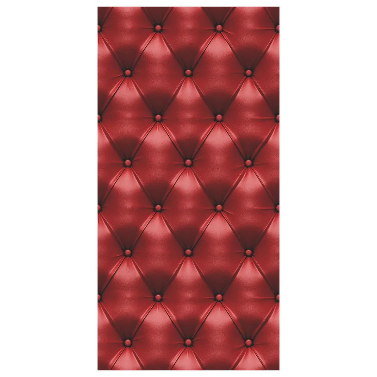 Best DecoWoerner Schwer Entflammbarer Stoffbanner "er Steppstoff" Aus Fahnenstoff 100 X 200 Cm rot