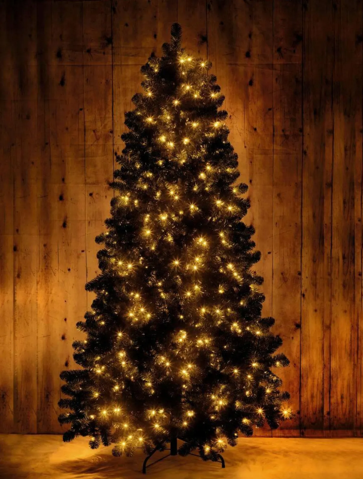 Sale DecoWoerner Schwer Entflammbarer Weihnachtsbaum Mit LED 210 Cm grün