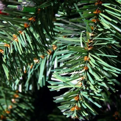 Sale DecoWoerner Schwer Entflammbarer Weihnachtsbaum Mit LED 210 Cm grün