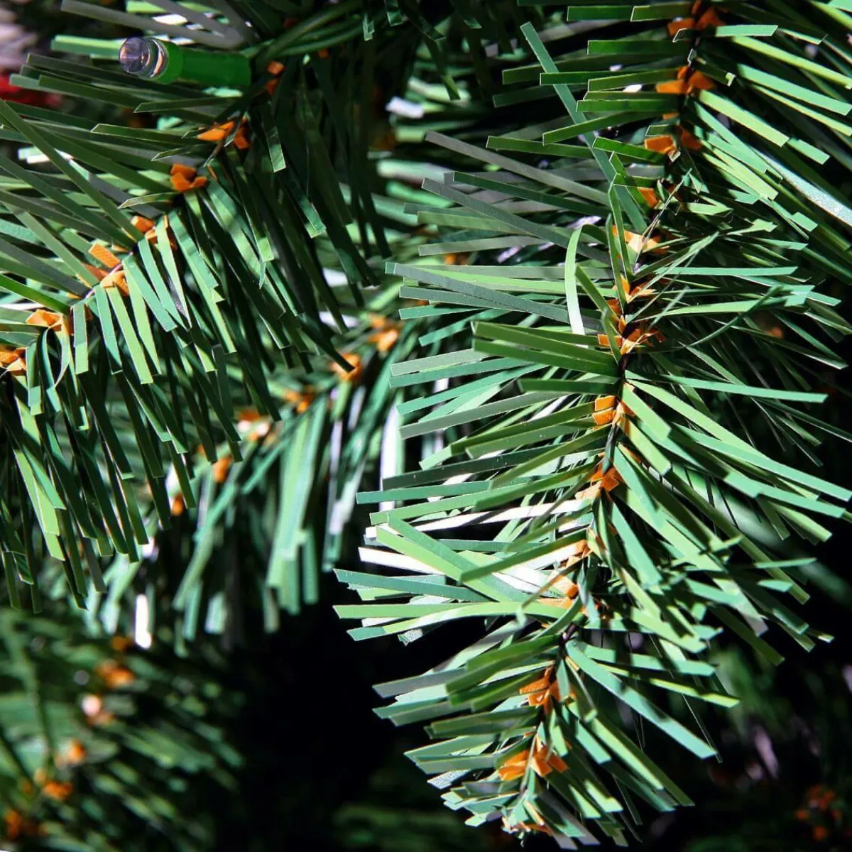 Sale DecoWoerner Schwer Entflammbarer Weihnachtsbaum Mit LED 210 Cm grün