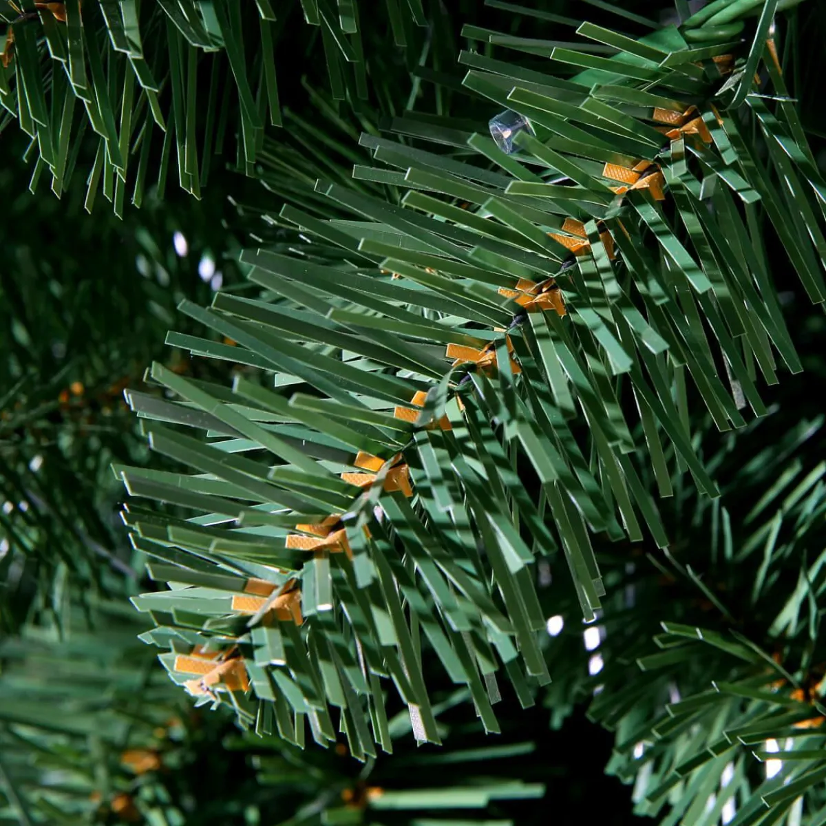 Sale DecoWoerner Schwer Entflammbarer Weihnachtsbaum Mit LED 210 Cm grün