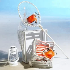 Sale DecoWoerner Seebarbe Lebensmittel-Attrappe orange