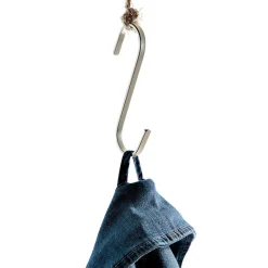 Best DecoWoerner S-Haken, 12 Cm Lang, Matt Kleiderbügel silber