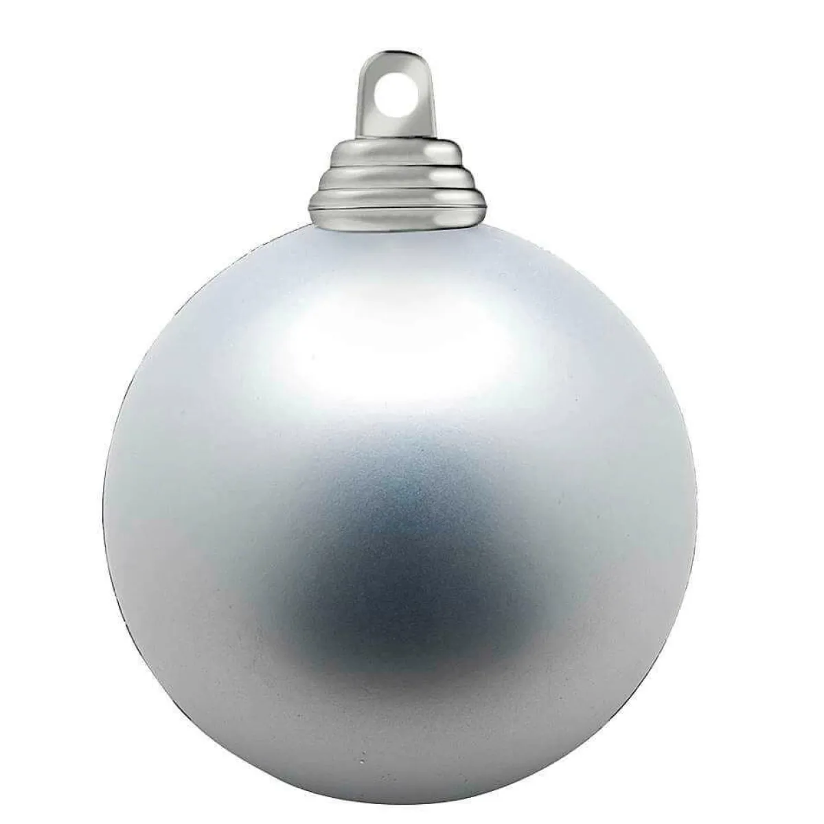 Best DecoWoerner ne, Matte Weihnachtskugeln Aus Schwer Entflammbarem Kunststoff, 6 Cm Ø – 24 Stück silber