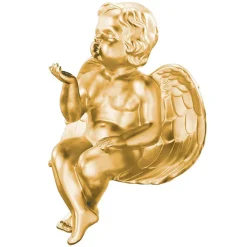 Online DecoWoerner Sitzende Barock Engelfigur, 95 Cm Hoch gold