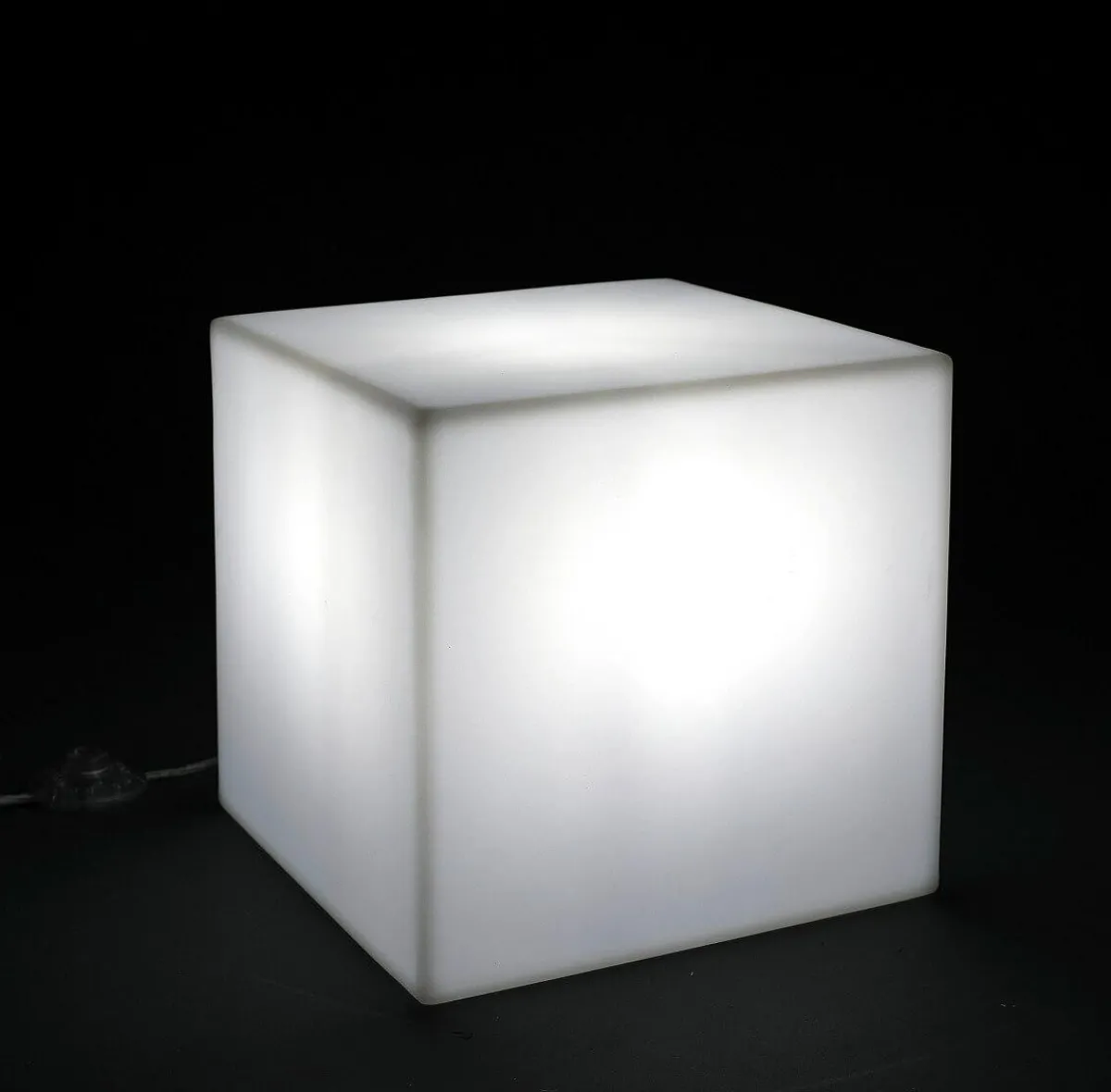 Hot DecoWoerner Slide Leuchtwürfel Cube 43 Cm weiß