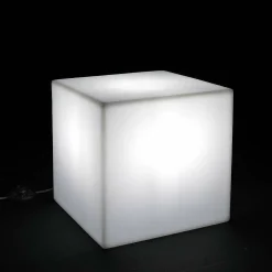 Hot DecoWoerner Slide Leuchtwürfel Cube 30 Cm weiß