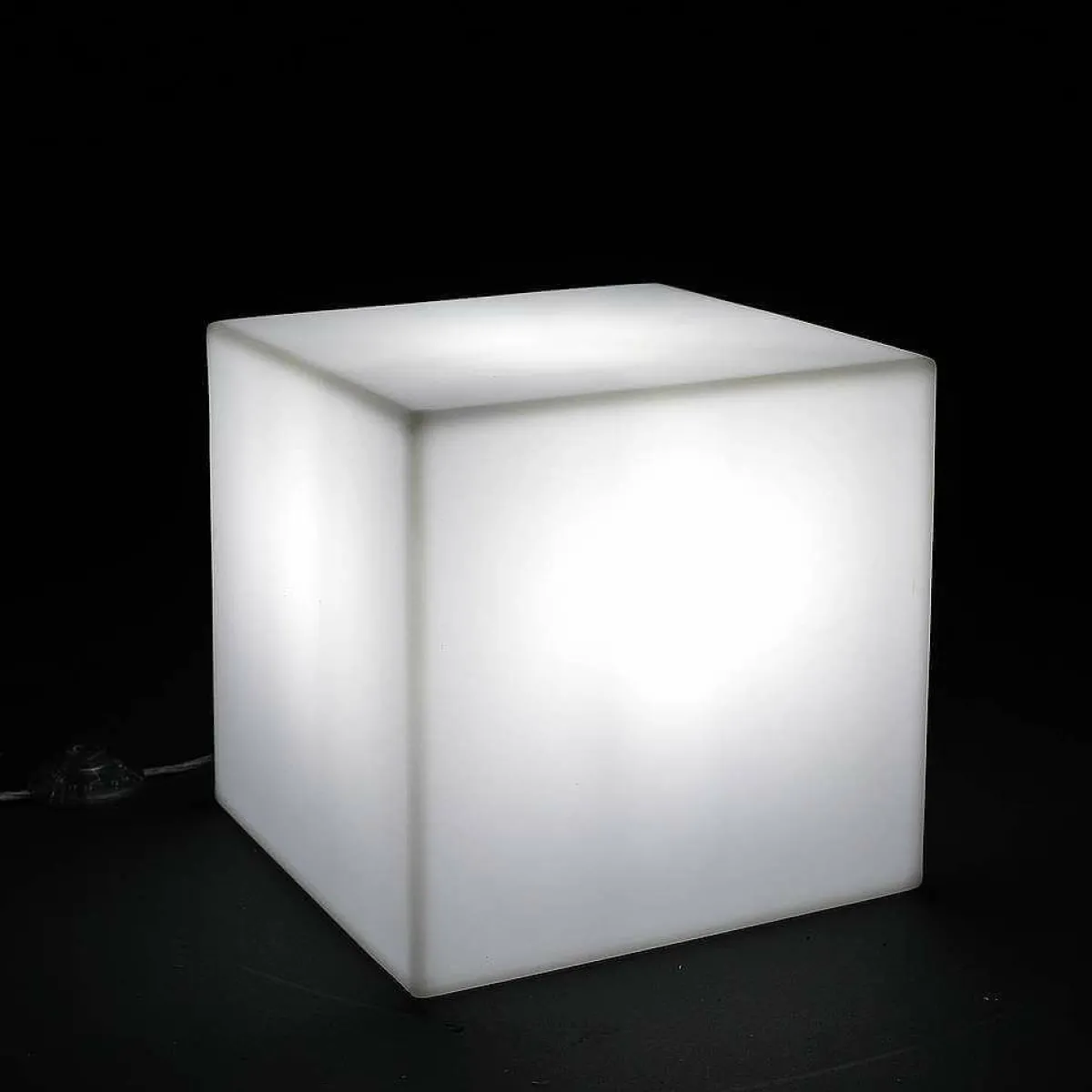 Hot DecoWoerner Slide Leuchtwürfel Cube 30 Cm weiß