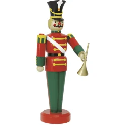 Sale DecoWoerner Soldat Figur Mit Trompete 185 Cm mehrfarbig