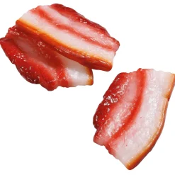 Sale DecoWoerner Speckscheiben Lebensmittel-Attrappe, Pack à 3 Stück rot