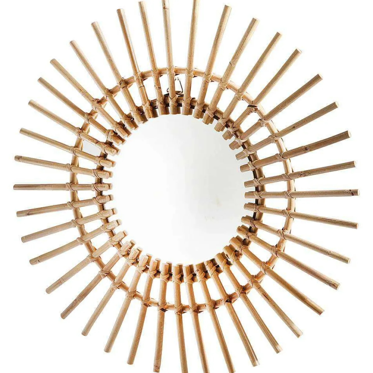 New DecoWoerner Spiegel "Rattan" braun