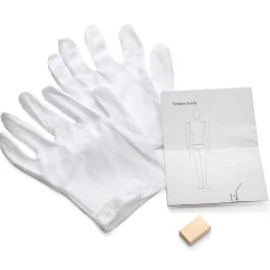 Best DecoWoerner Sport-Schaufensterpuppe Mann Athlet – Gerade Stehend Grau
