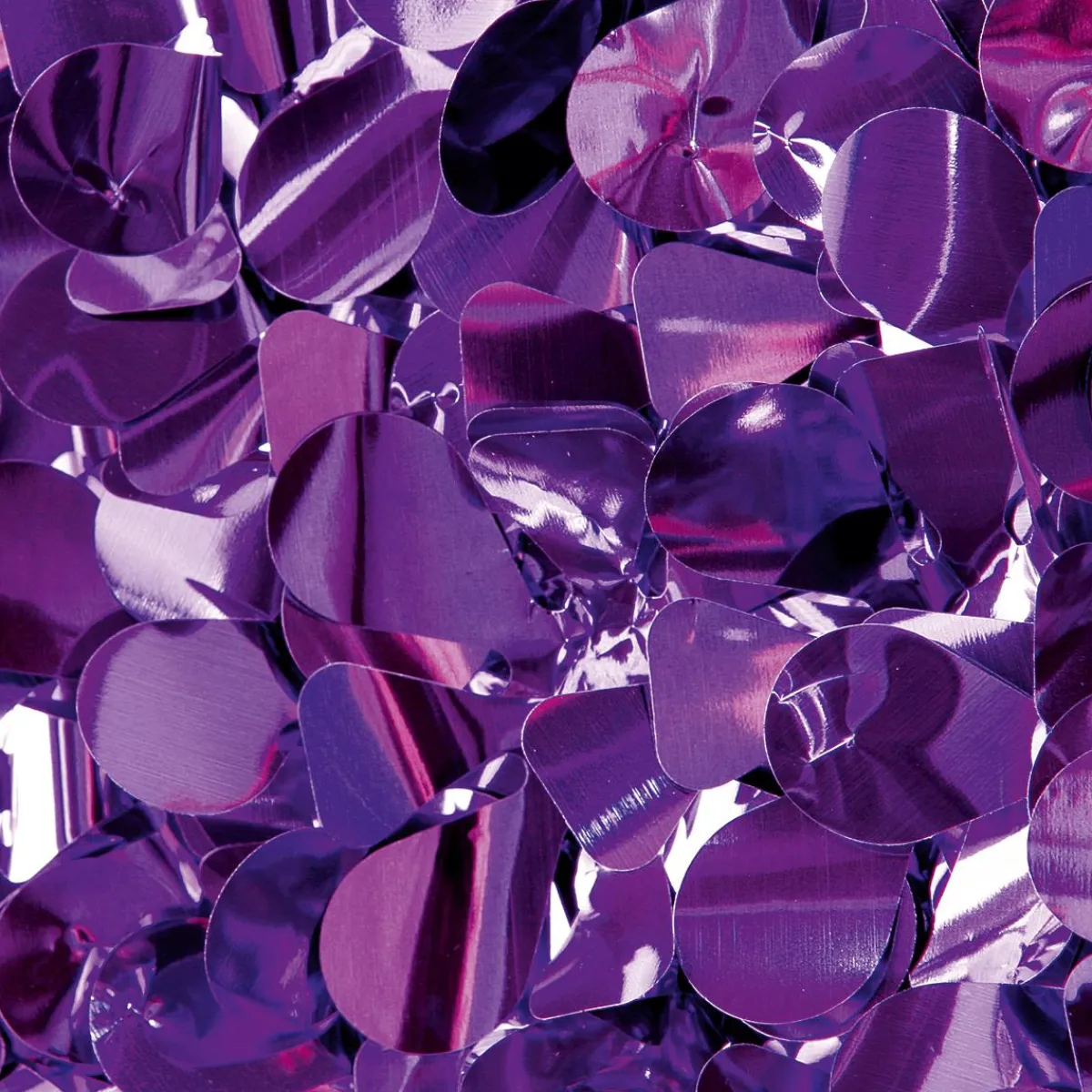 Clearance DecoWoerner Stanzoptikfolie Metallic 90 Cm Breit, Lila violett