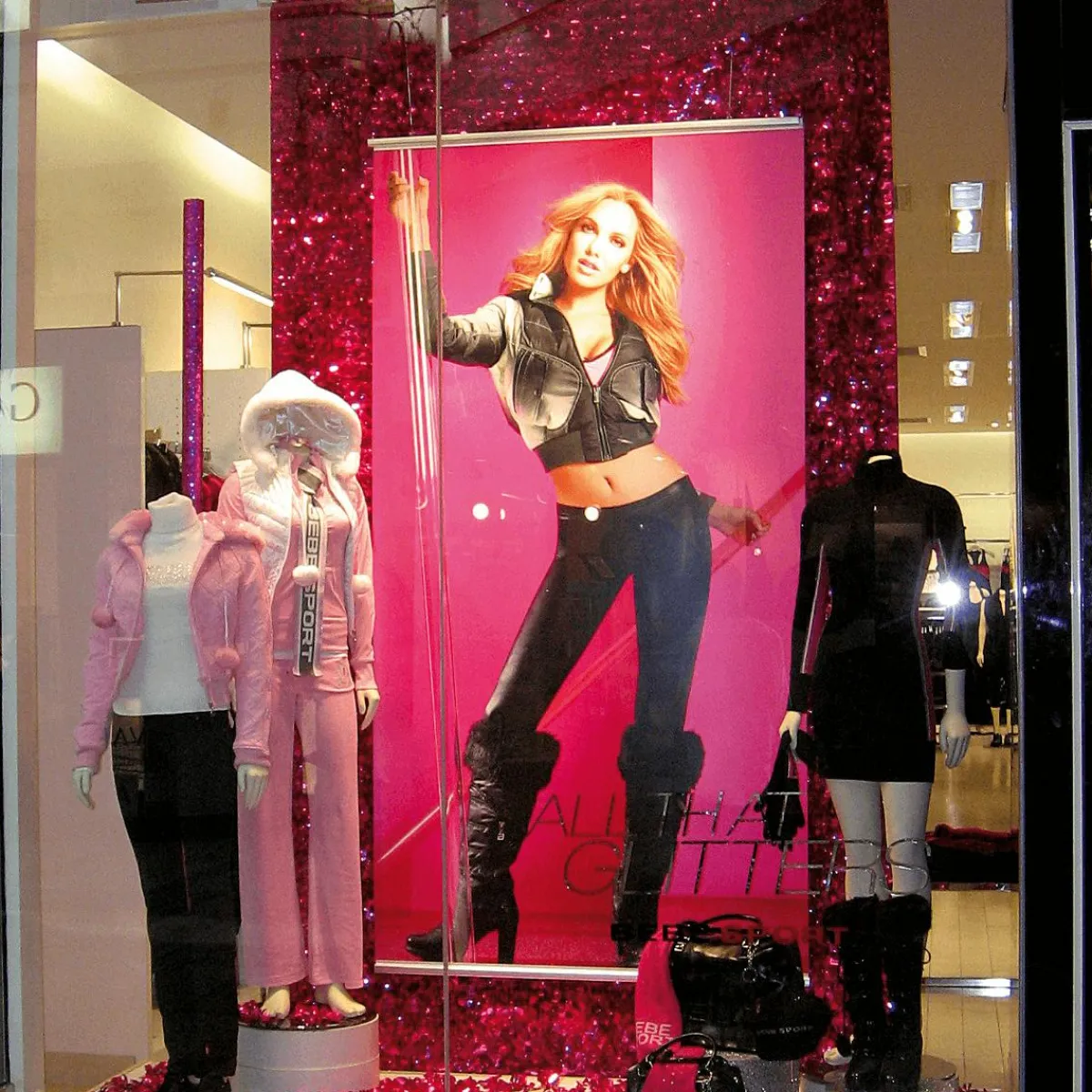 Clearance DecoWoerner Stanzoptikfolie Metallic 90 Cm Breit, Pink rosa