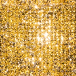 DecoWoerner Stanzoptikfolie Metallic 90 Cm Breit, gold