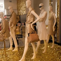 DecoWoerner Stanzoptikfolie Metallic 90 Cm Breit, gold