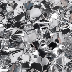Sale DecoWoerner Stanzoptikfolie Metallic 90 Cm Breit, silber