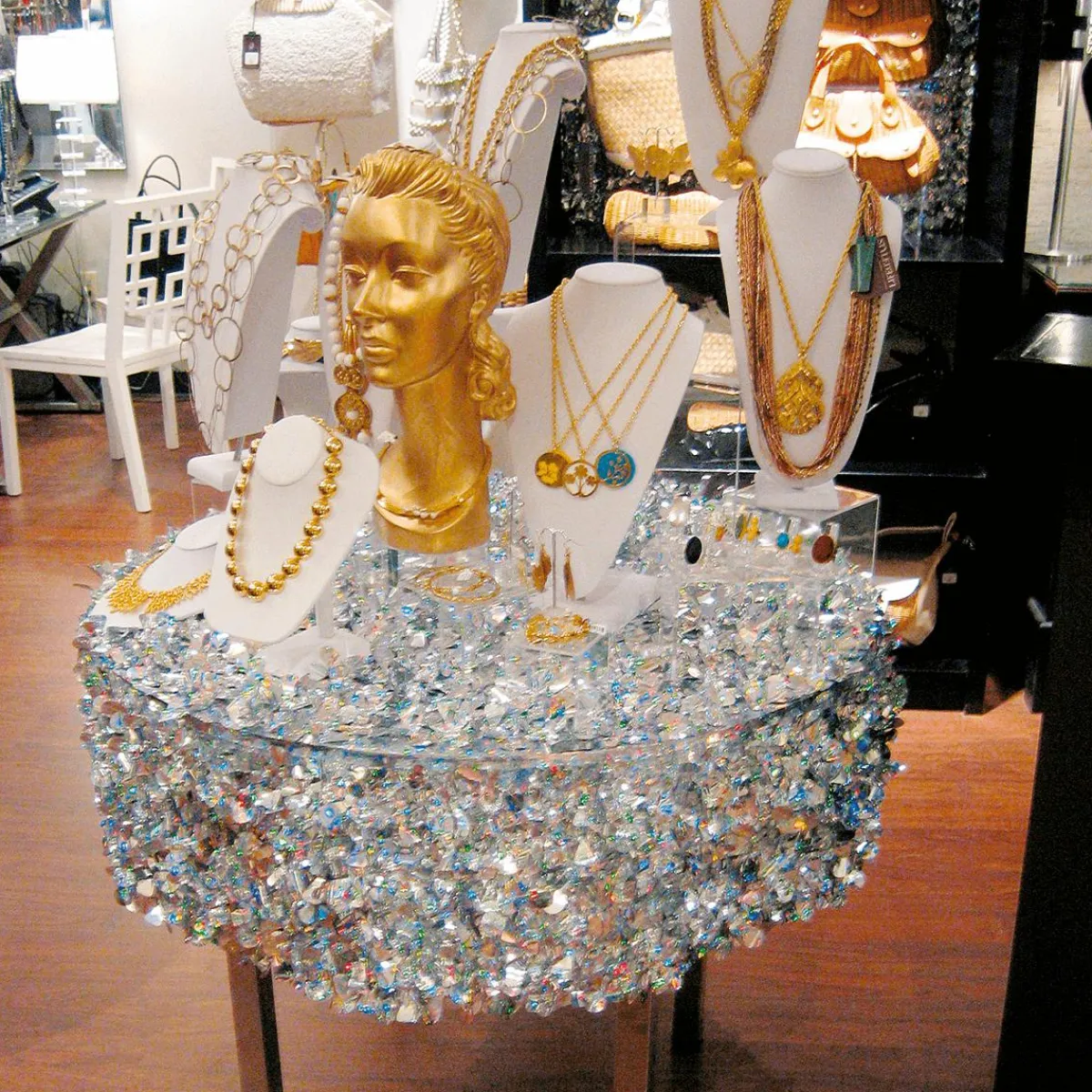 Sale DecoWoerner Stanzoptikfolie Metallic 90 Cm Breit, silber