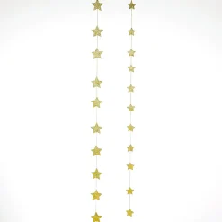Online DecoWoerner Sternenketten 2D, Gold, 2tlg.