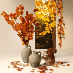 New DecoWoerner Streuware Eule 72 Stück 3,5 X 4 Cm orange