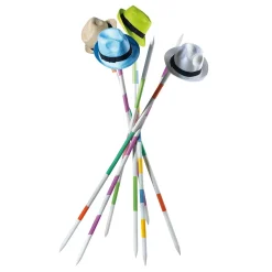 Online DecoWoerner Stroh-Hut Mit Schwarzem Band 30 Cm blau