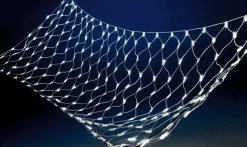 Discount DecoWoerner System-Lichternetz Für Außen Mit LED, 250 Cm weiß