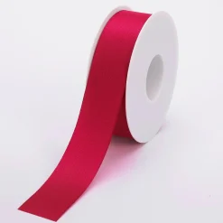 Clearance DecoWoerner Taftband Mit Webkante 40 Mm, 50 M, Pink rosa