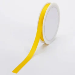 New DecoWoerner Taftband Mit Webkante 15 Mm, 50 M, gelb