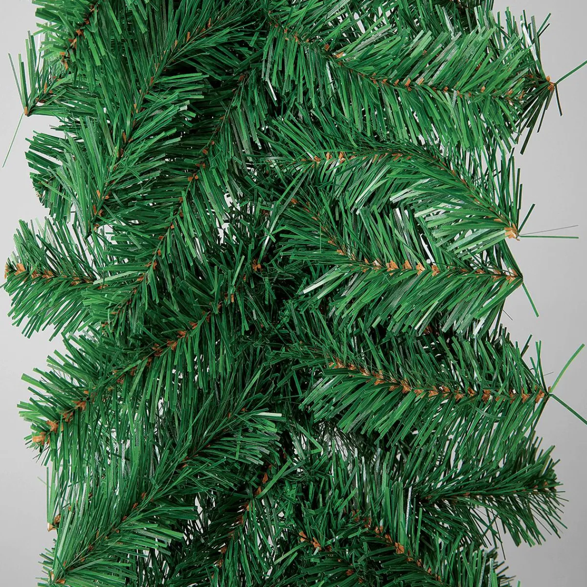 DecoWoerner Tannengirlande Basic 270 Cm, 17 Cm Ø grün