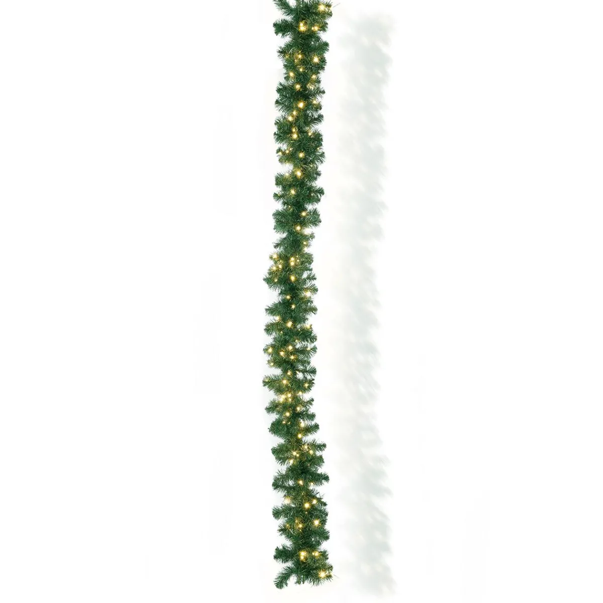 Sale DecoWoerner Tannengirlande Deluxe Mit LED 270 Cm 25 Cm Ø grün