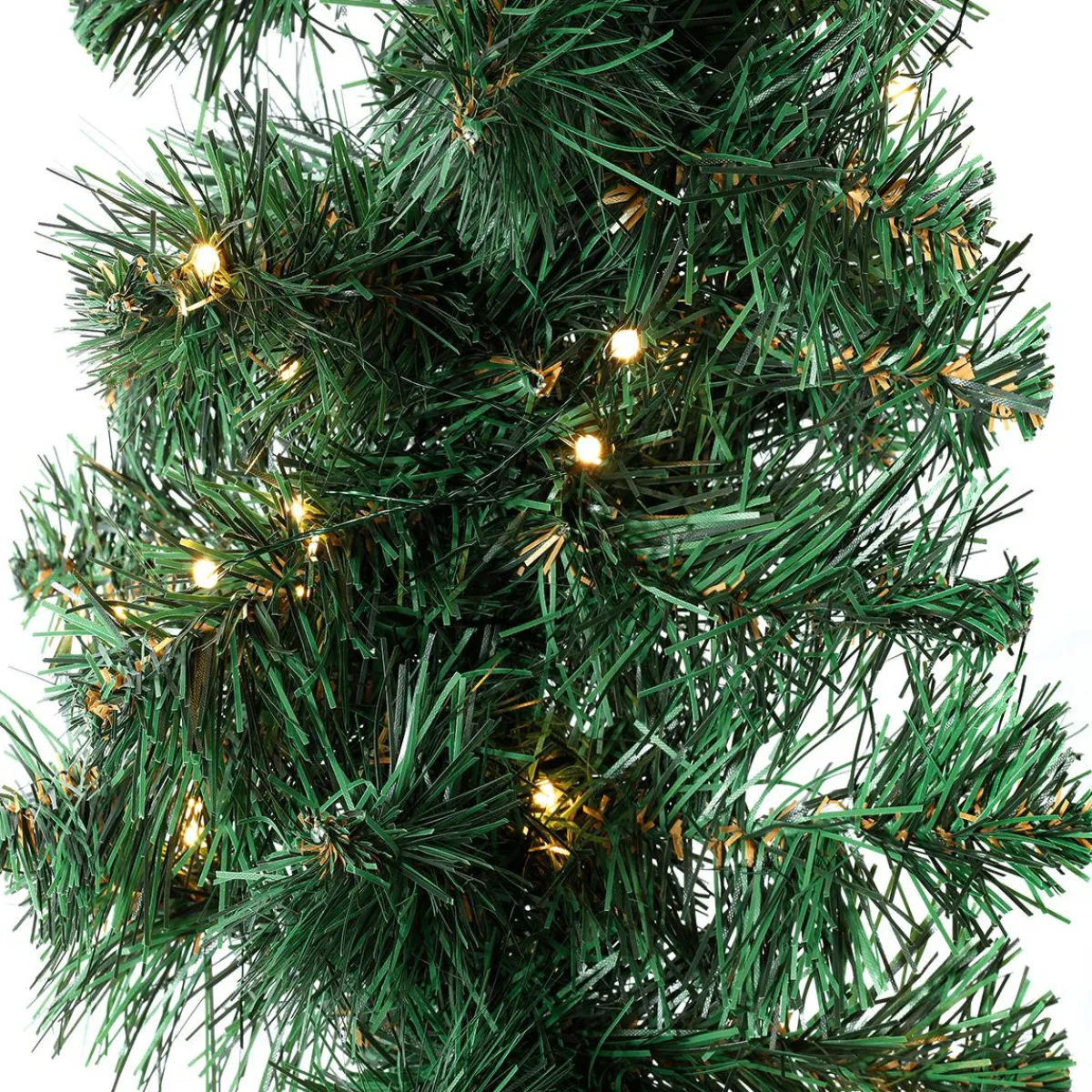 Sale DecoWoerner Tannengirlande Deluxe Mit LED 270 Cm 25 Cm Ø grün