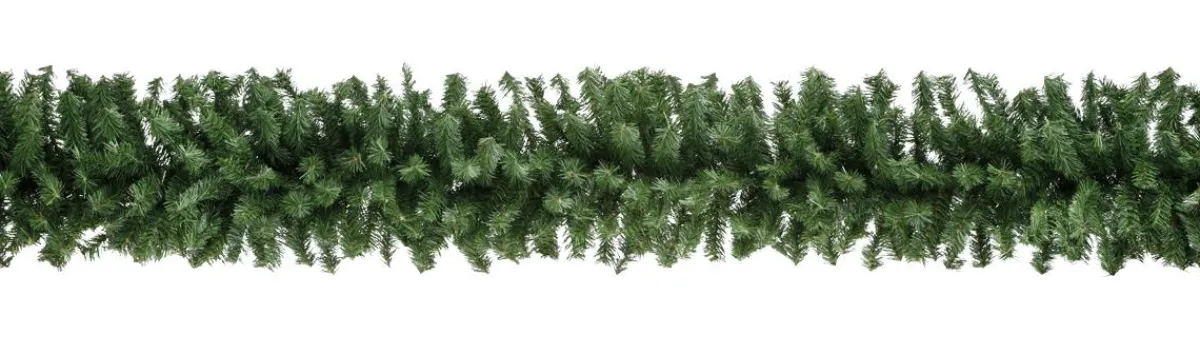 DecoWoerner Tannengirlande Standard 270 Cm, 30 Cm Ø grün