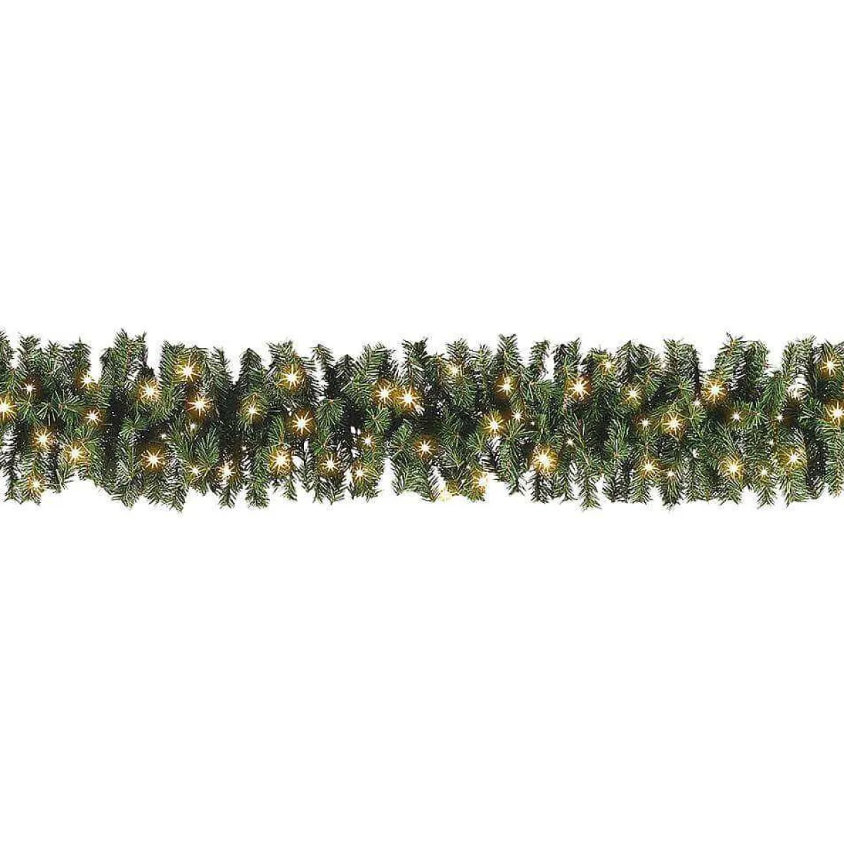 Clearance DecoWoerner Tannengirlande Standard Mit LED, 270 Cm 25 Cm Ø grün