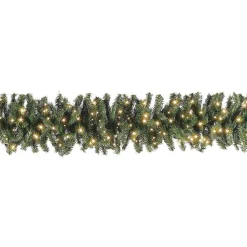Clearance DecoWoerner Tannengirlande Standard Mit LED, 270 Cm, 30 Cm Ø grün