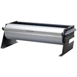 New DecoWoerner Tisch-Abroller Papier Folie "ZAC", Rollenbreite 50 Cm schwarz