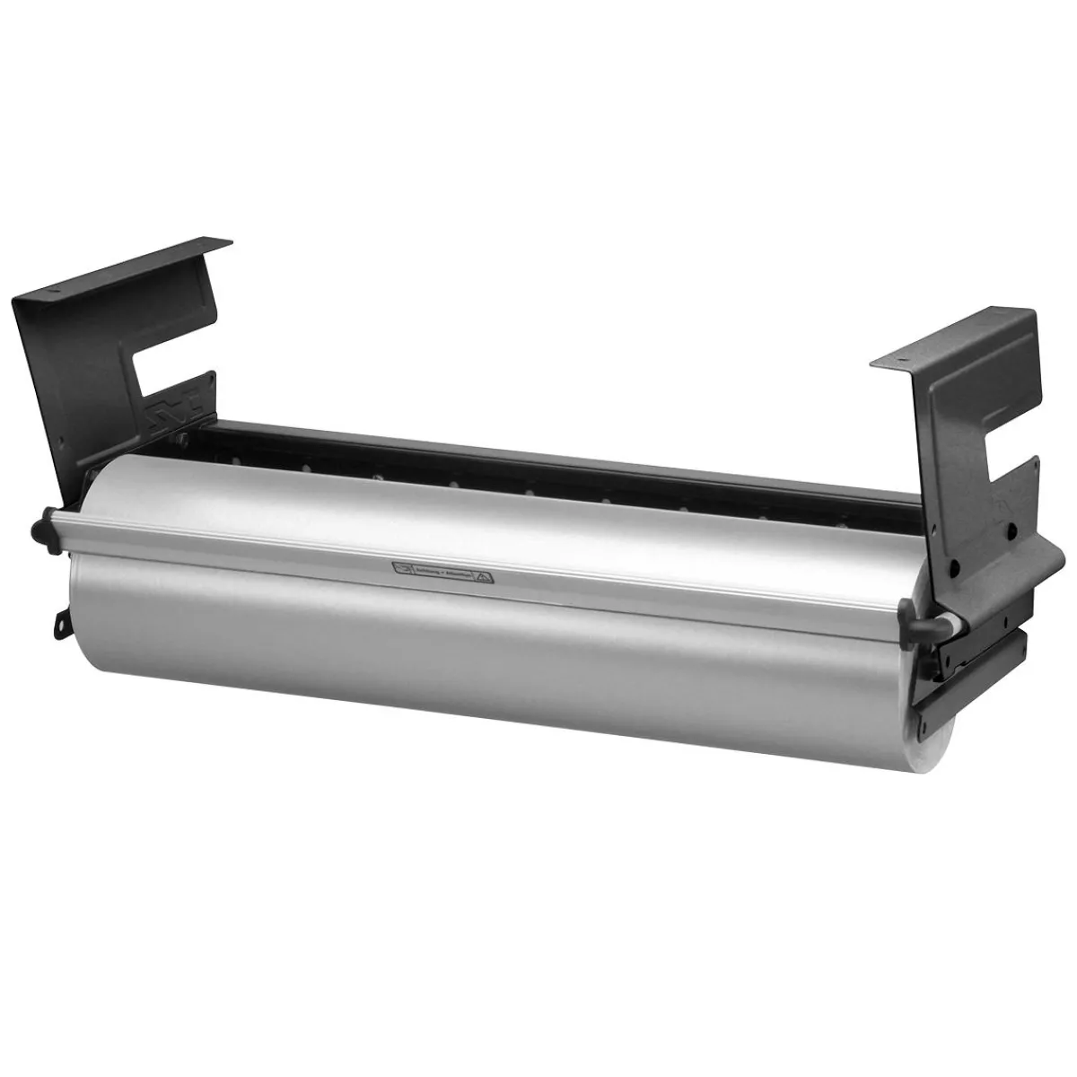 Discount DecoWoerner Tisch-Abroller Papier Folie "ZAC", Rollenbreite 75 Cm schwarz