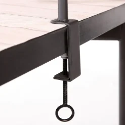 Best DecoWoerner Tischdeko Stange, 127 - 236 Cm Breit schwarz