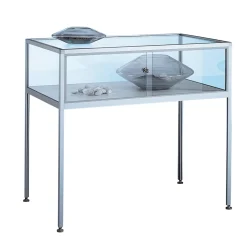DecoWoerner Tischvitrine 90 X 100 X 60 Cm transparent