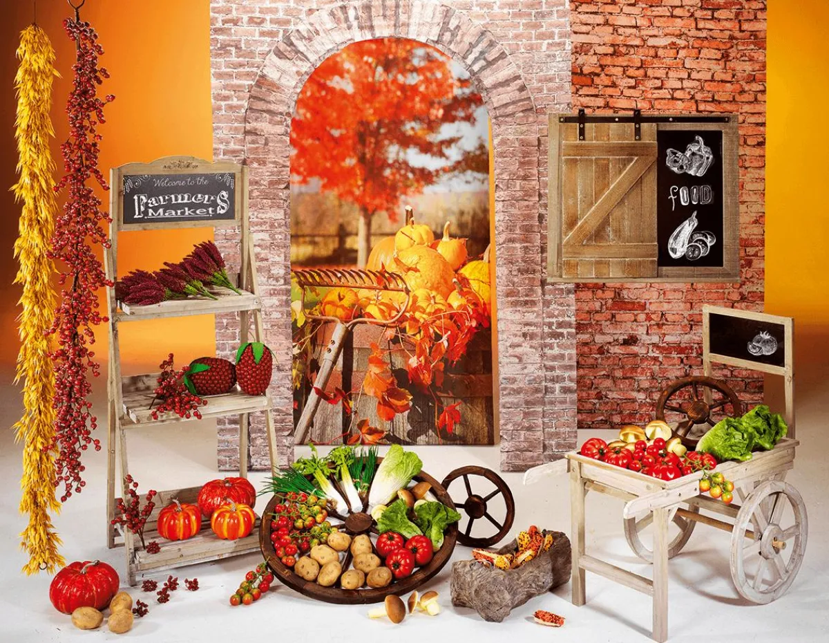Outlet DecoWoerner Tomaten Rispen Lebensmittel-Attrappe, 2 Rispen rot