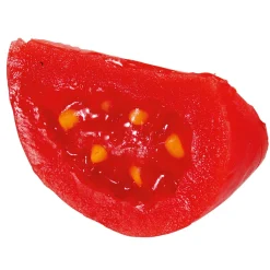 Discount DecoWoerner Tomatenstück Lebensmittel-Attrappe rot