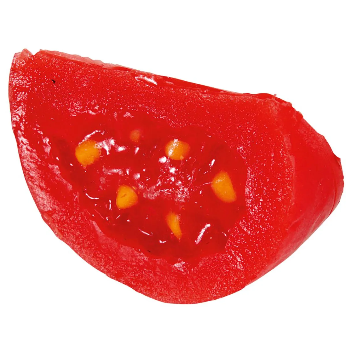 Discount DecoWoerner Tomatenstück Lebensmittel-Attrappe rot