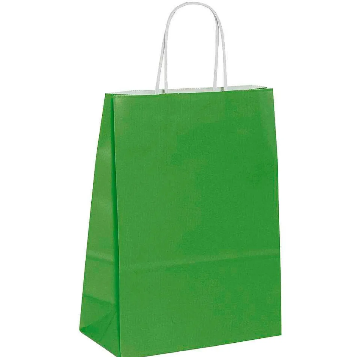 Clearance DecoWoerner Tragetasche "Uni", 29 X 22 Cm, 50 Stück grün
