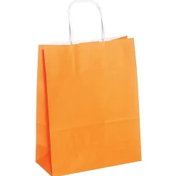 DecoWoerner Tragetasche "Uni", 24 X 18 Cm, 50 Stück orange